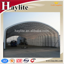 Industrial construction fabric building